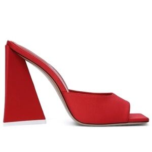 BRAND NEW The Attico 115mm Red Devon Sandals in Size 41
